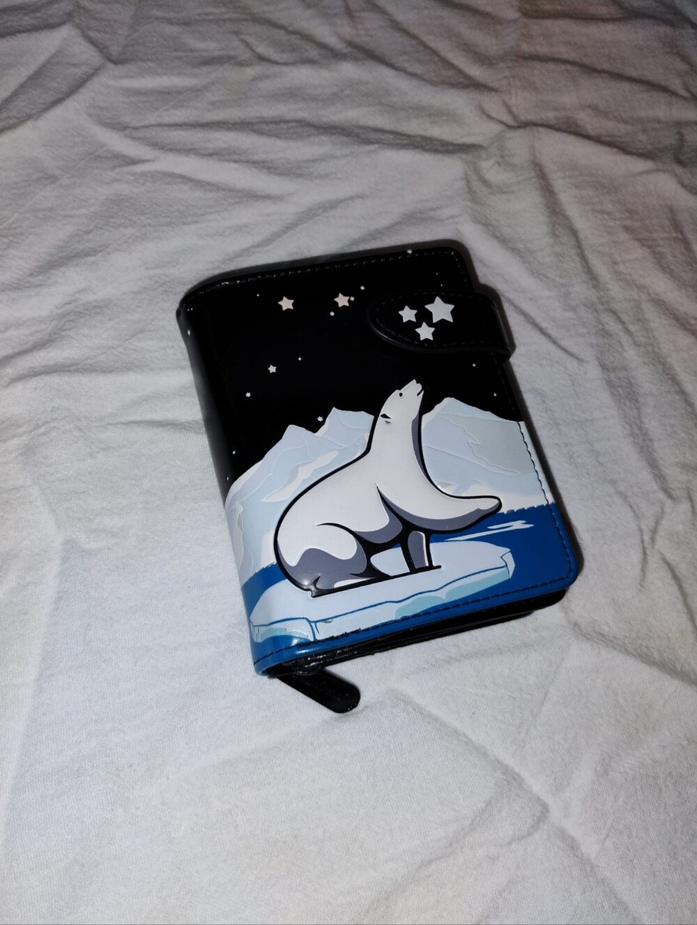 Shagwear Polar Bear Small Zipper Wallet